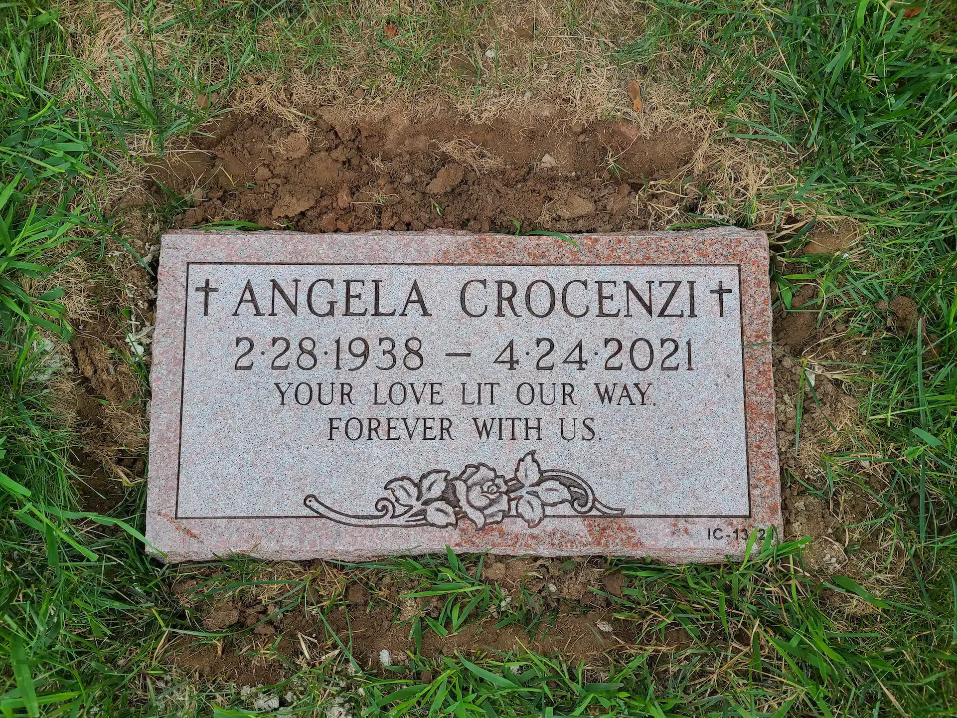 Grave marker hand-carved by NJ Grave Markers in New Jersey NJ — image 1
